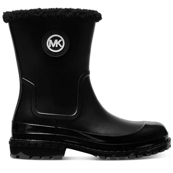 MICHAEL Michael Kors Montaigne Pull-On Rain Boots Womens Size 9M - Picture 1 of 16